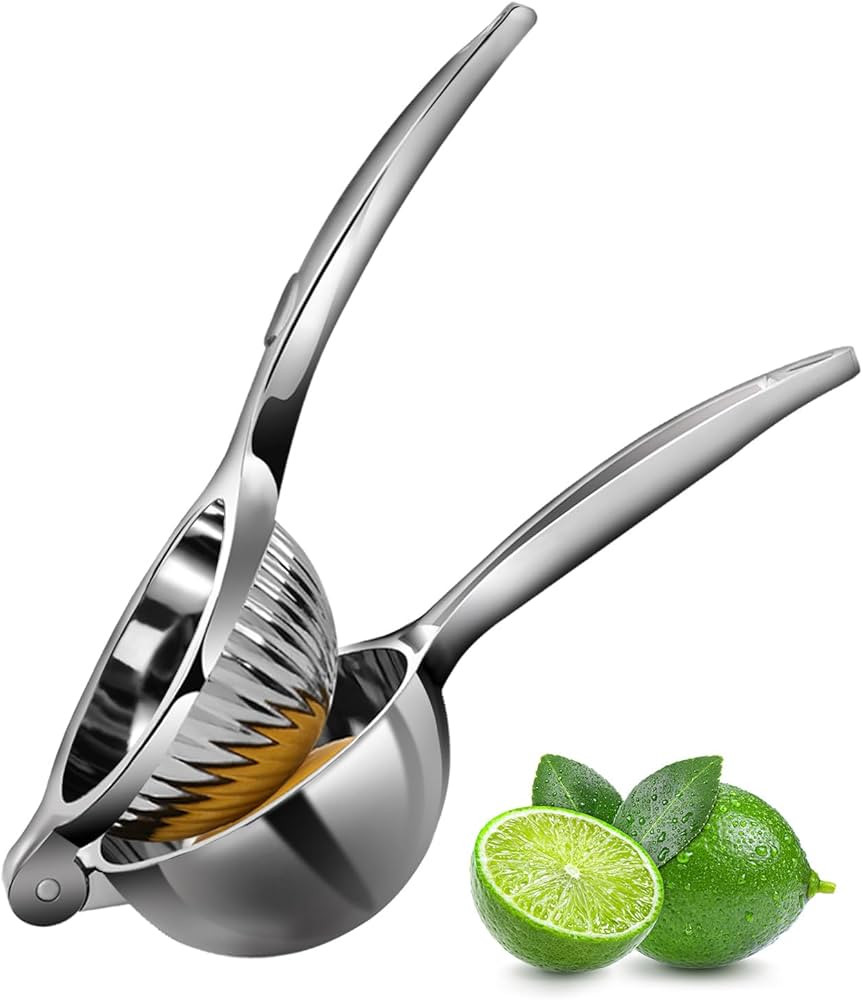 Rekix Lemon Squeezer, Max Extraction Hand Press Lemon Juicer, Heavy Duty Manual Orange Juicer, St... | Amazon (UK)