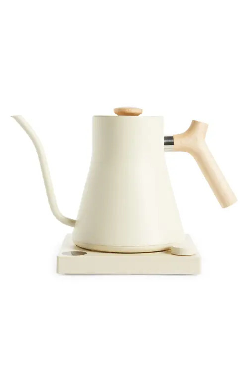 Fellow Stagg EKG Electric Pour Over Kettle in Sweet Cream W/Maple Accents at Nordstrom | Nordstrom