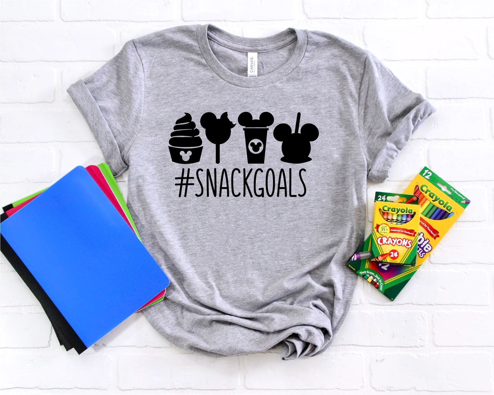 Snack Goals Disney T-shirt Disney Shirts Mickey Shirts | Etsy | Etsy (US)