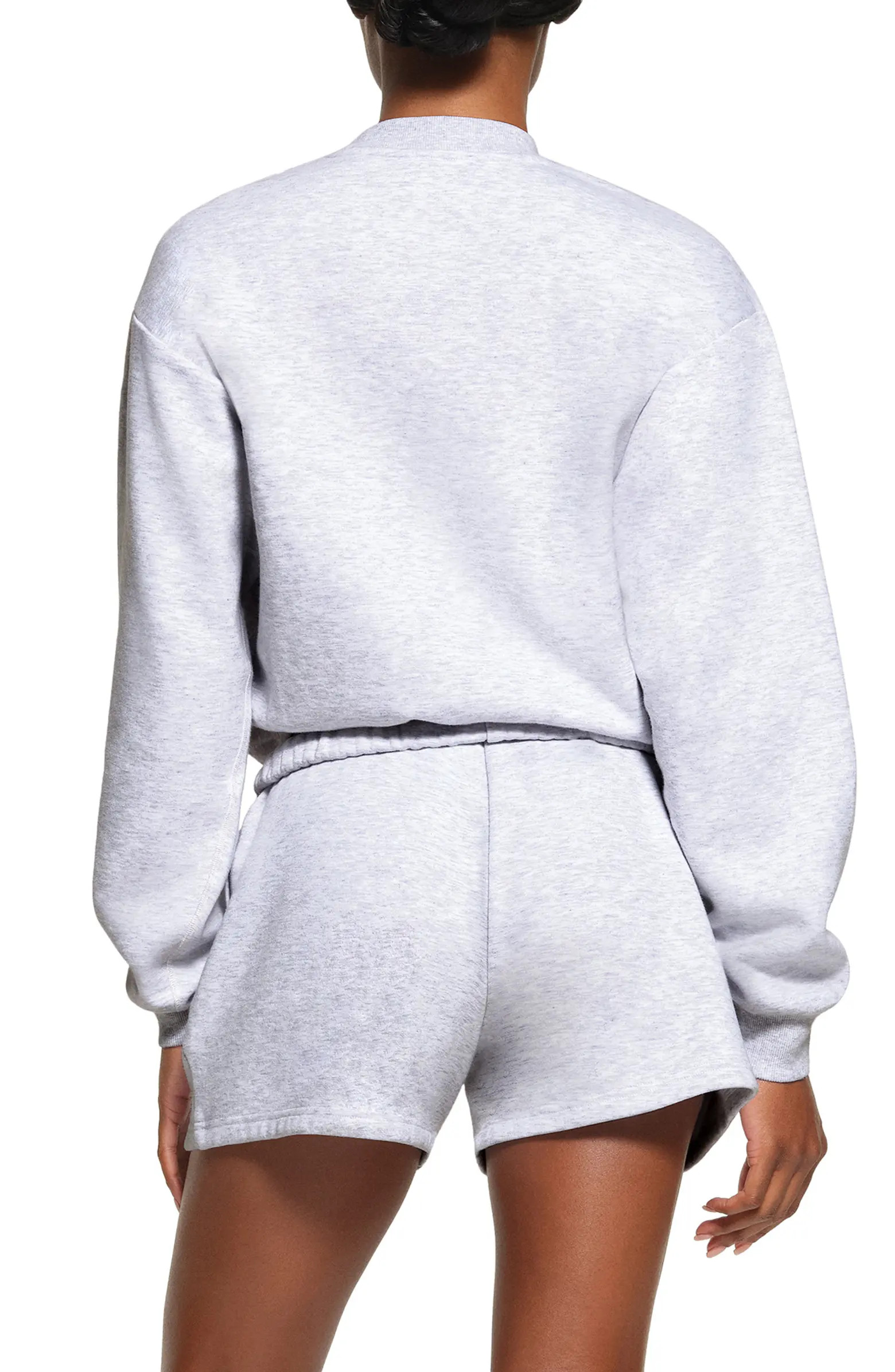 Cotton Blend Fleece Classic Crew Sweatshirt | Nordstrom