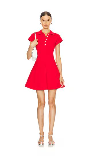 Maia Mini Dress in Madder Red | Revolve Clothing (Global)