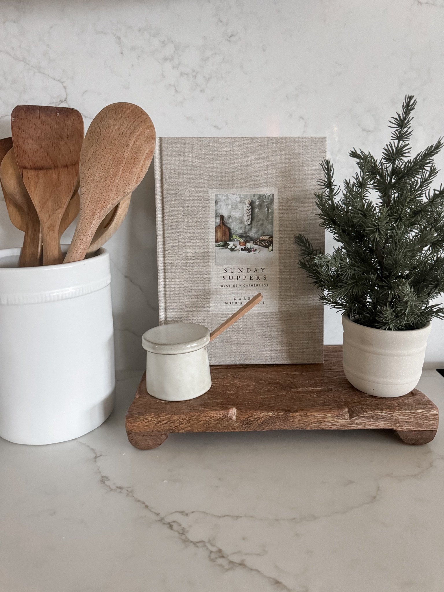 Countertop decor | kitchen decor | stove decor | kitchen inspo | crock ~ wood tray | kitchen tray | McGee | Sunday suppers | salt | utensil storage | modern organic kitchen

#LTKSaleAlert #LTKHoliday #LTKHome