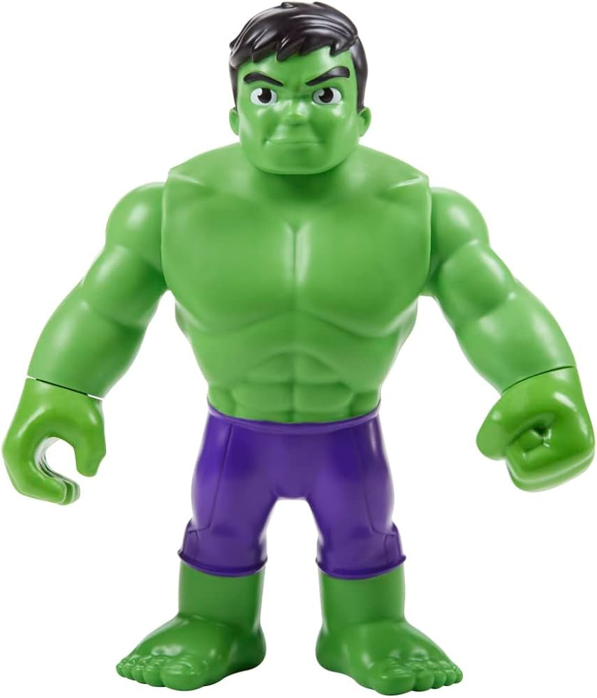 Spidey and His Amazing Friends Marvel Supersized Hulk 9-inch Action Figure, Preschool Super Hero ... | Amazon (US)