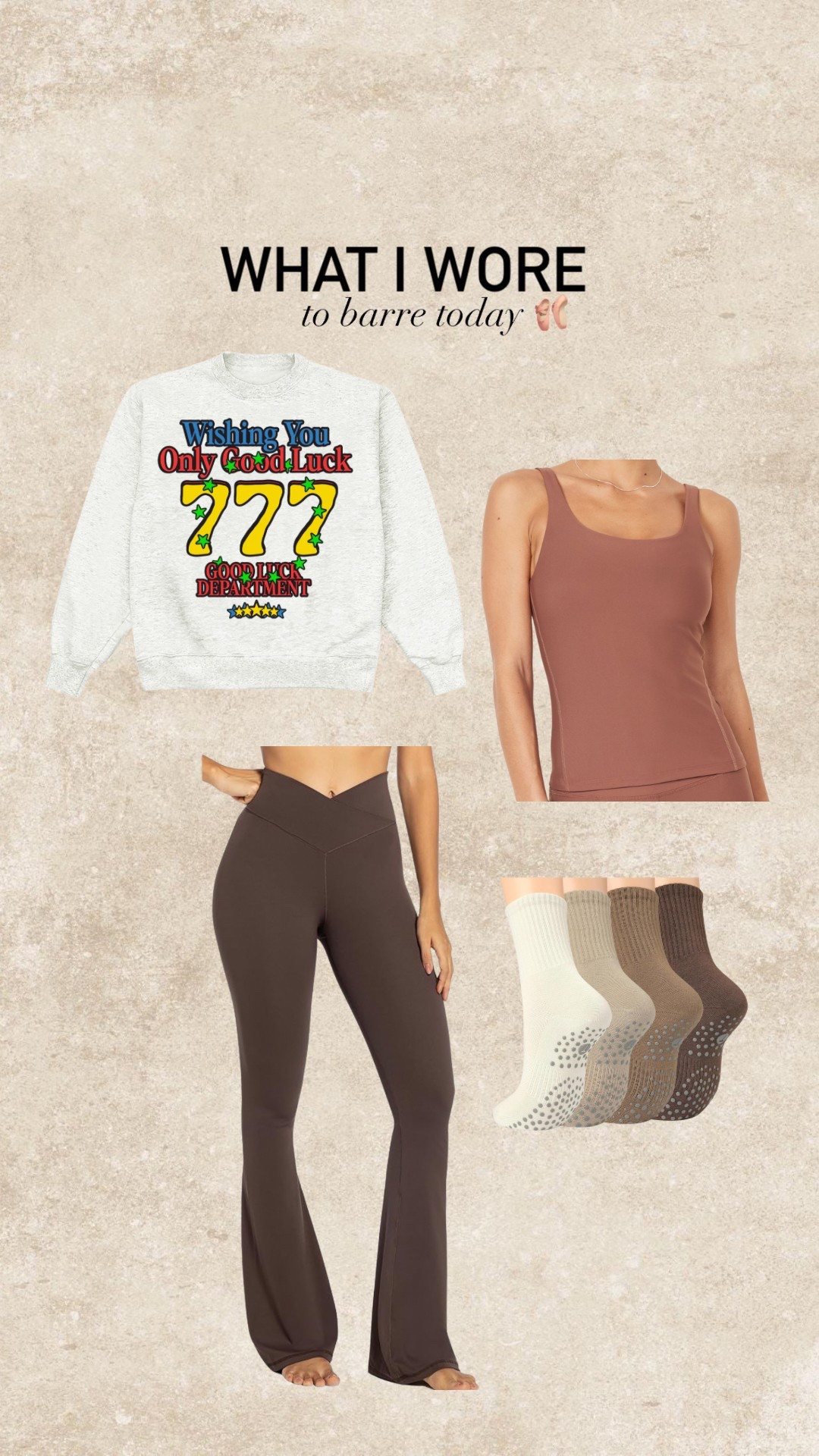 Barre workout outfit 

#LTKActive #LTKFindsUnder100