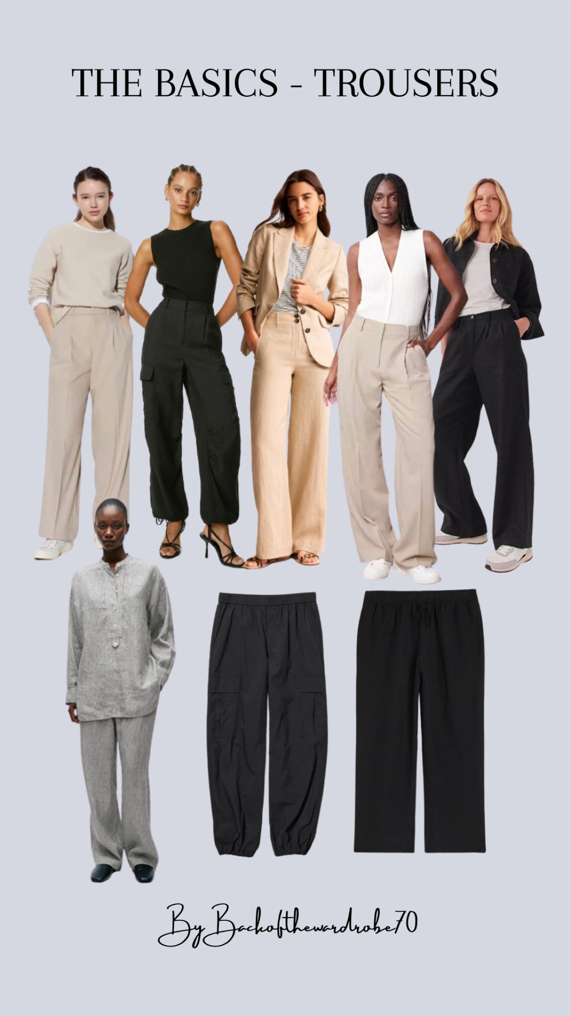 The Basics - Trousers ✨
A mix of tailored wide leg trousers, casual cargo and jersey trousers and linen are firming the basics of my spring capsule wardrobe. 

#LTKeurope #LTKstyletip #LTKSeasonal