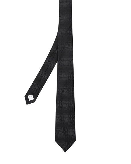 Burberry Men's Classic Cut Tonal Script Silk Tie | Neiman Marcus
