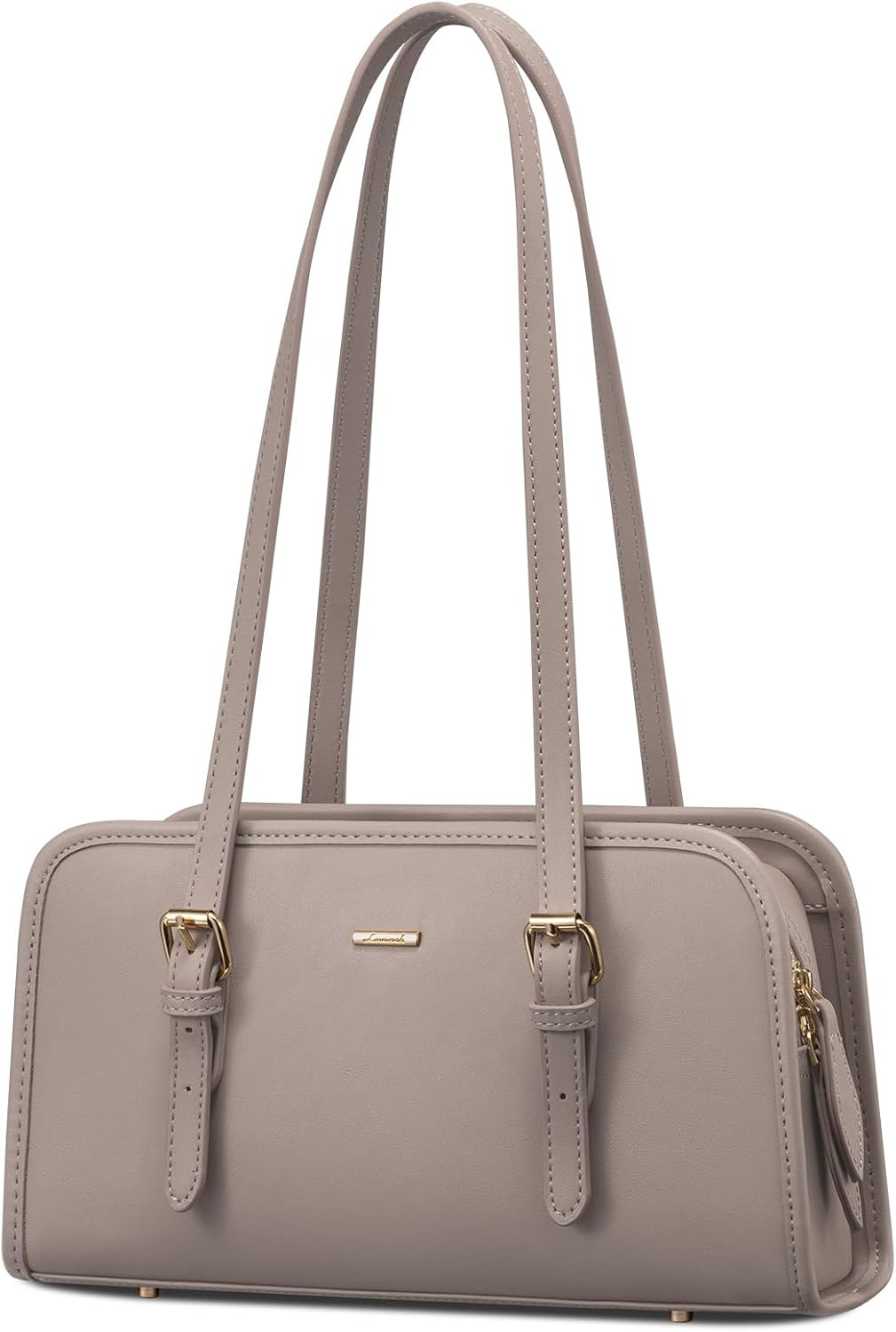 LOVEVOOK Swing Zip Shoulder Bag, Small Purses for Women Trendy Handbags, Mini Vintage Hobo Clutch Leather Tote | Amazon (US)