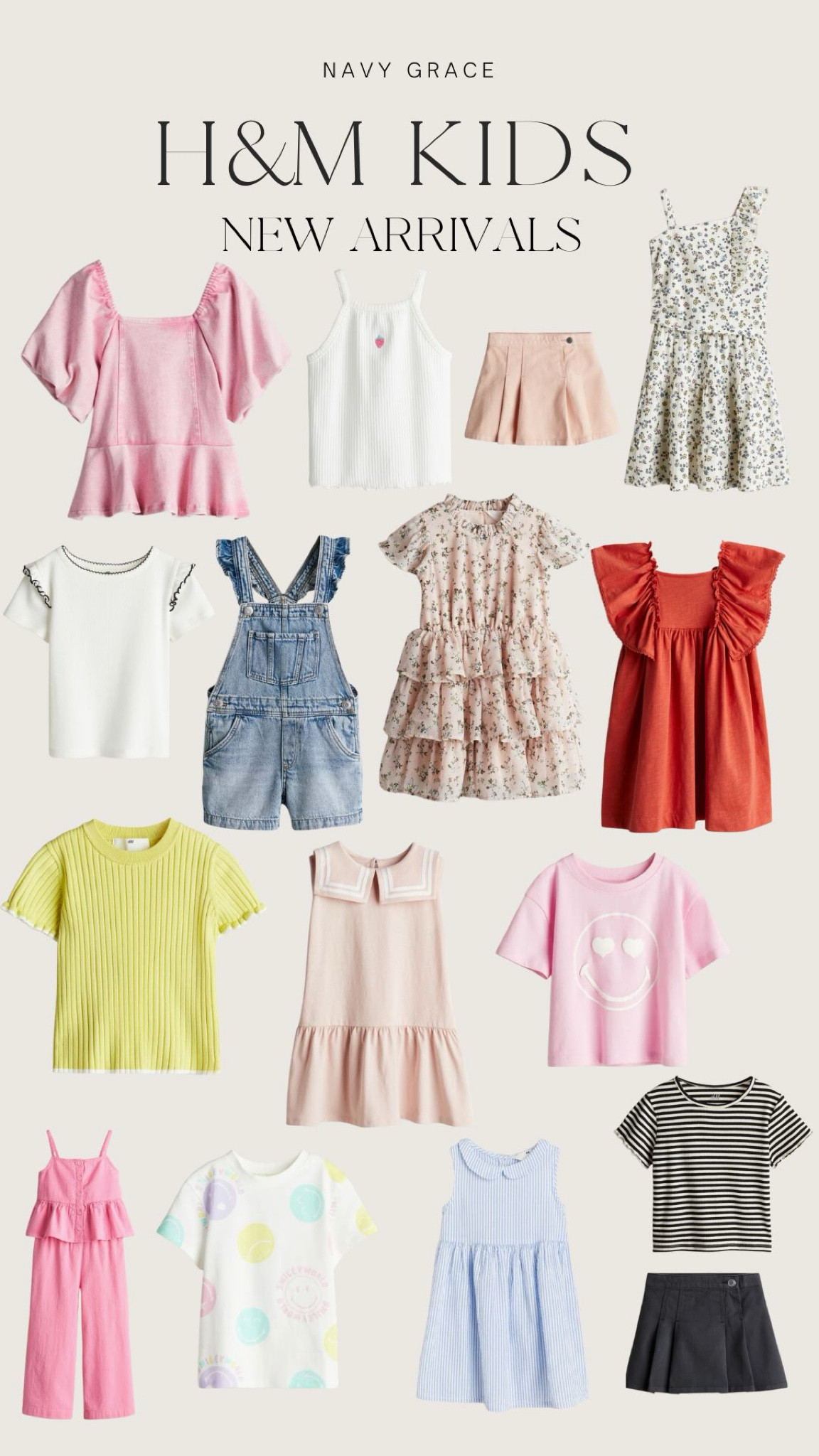 Summer H&M finds for Girls 