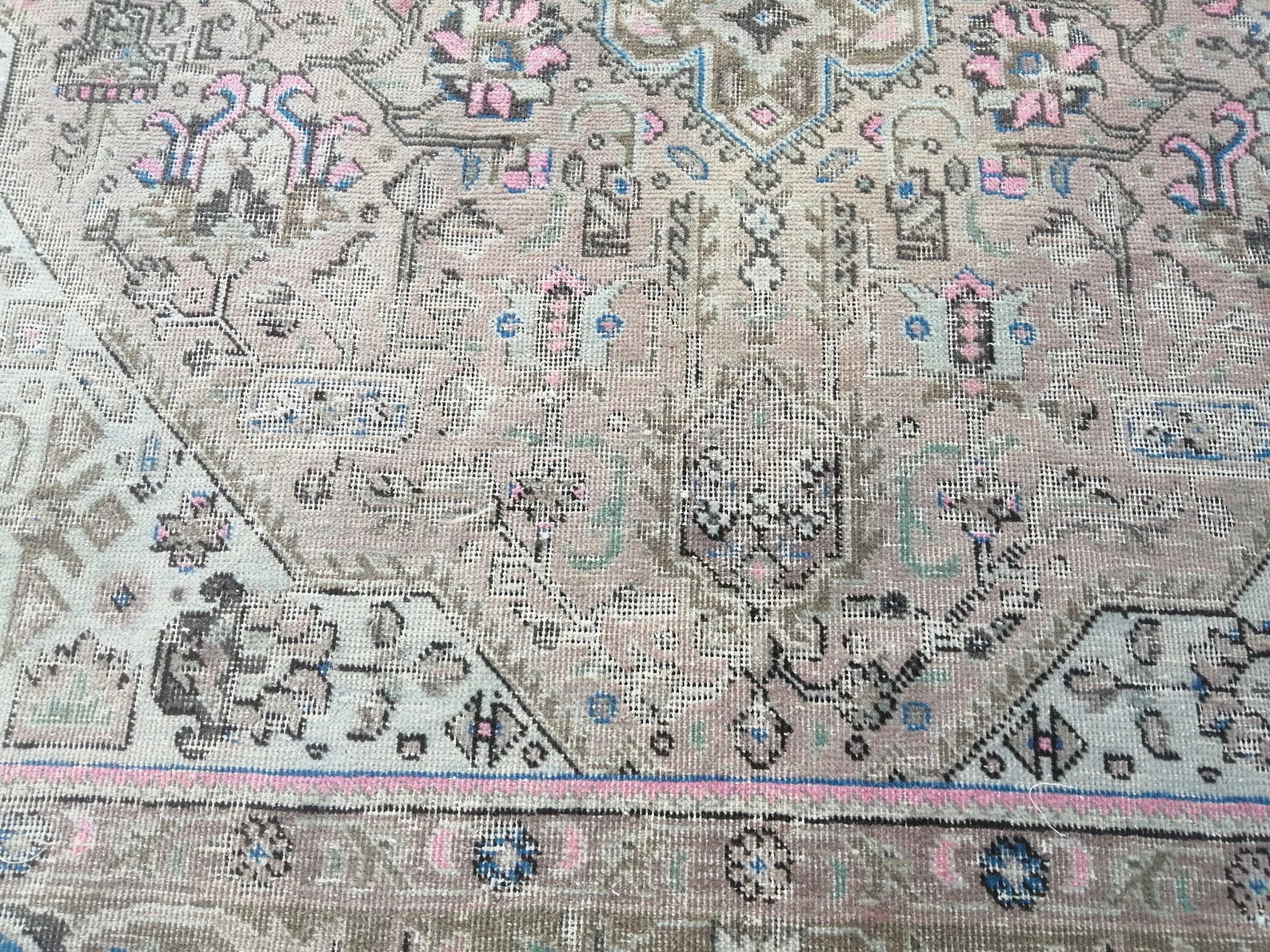 Vintage Persian Rug - Neutral Rug - 6.3x9.4 Ft Rug - Turkish Rug - Muted Rug - Persian Large Rugs... | Etsy (US)