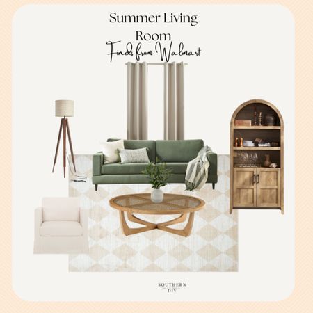 Summer living room finds from Walmart: budget friendly living room furniture and decor 

#LTKxWalmart #LTKHome #LTKStyleTip