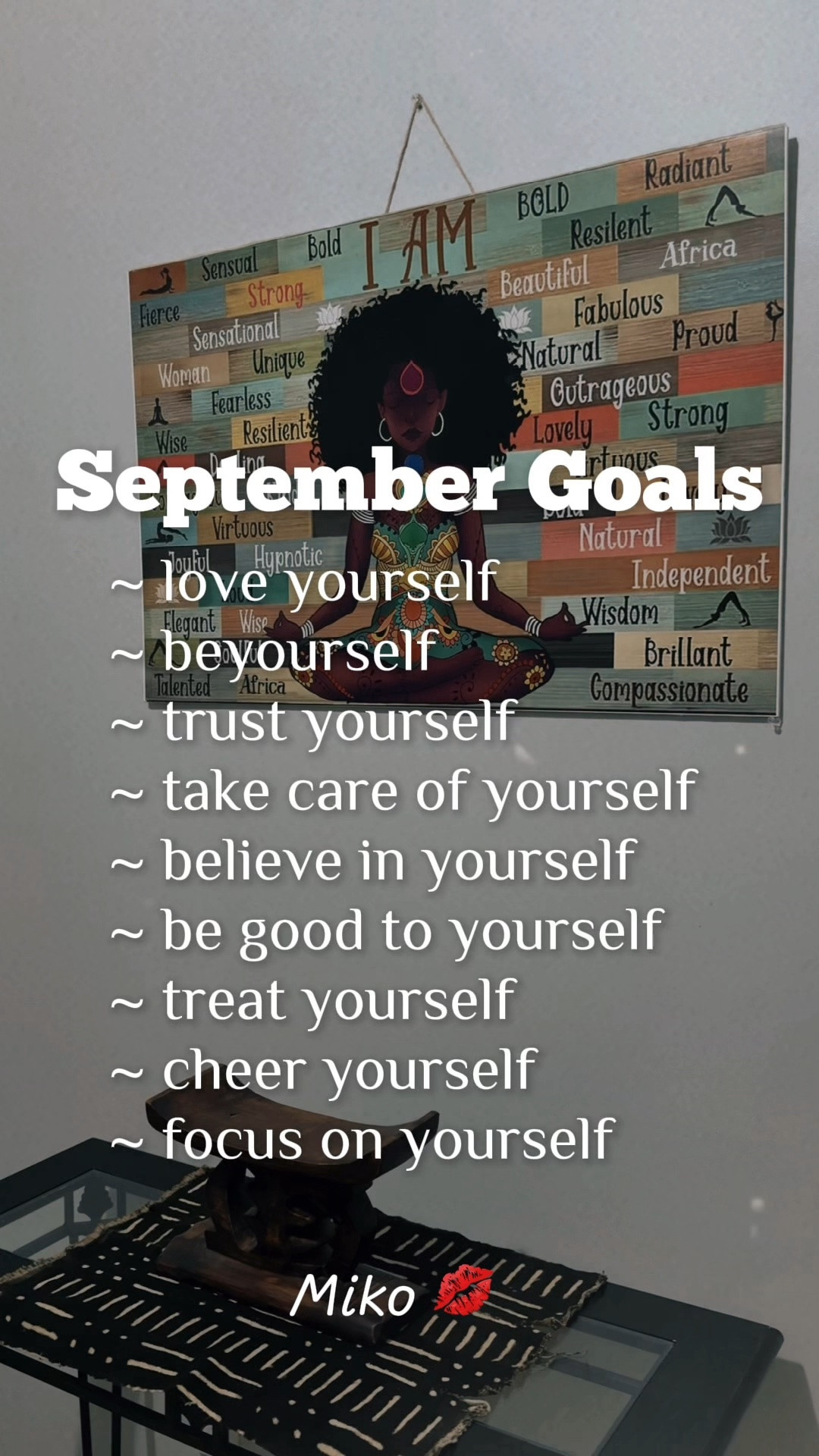 #SeptemberGoals #SelfLoveJourney #ChooseYourself #ProtectYourPeace #WomenOver50 😊

#LTKselfcare