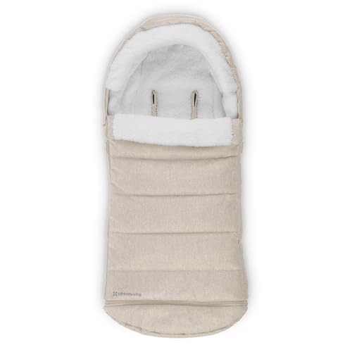 UPPAbaby CozyGanoosh Footmuff - Easily Attaches to UPPAbaby Strollers + RumbleSeat - Ultra-Plush, Weather-Proof - Winter Stroller Cover - Declan (Oat Mélange) | Amazon (US)