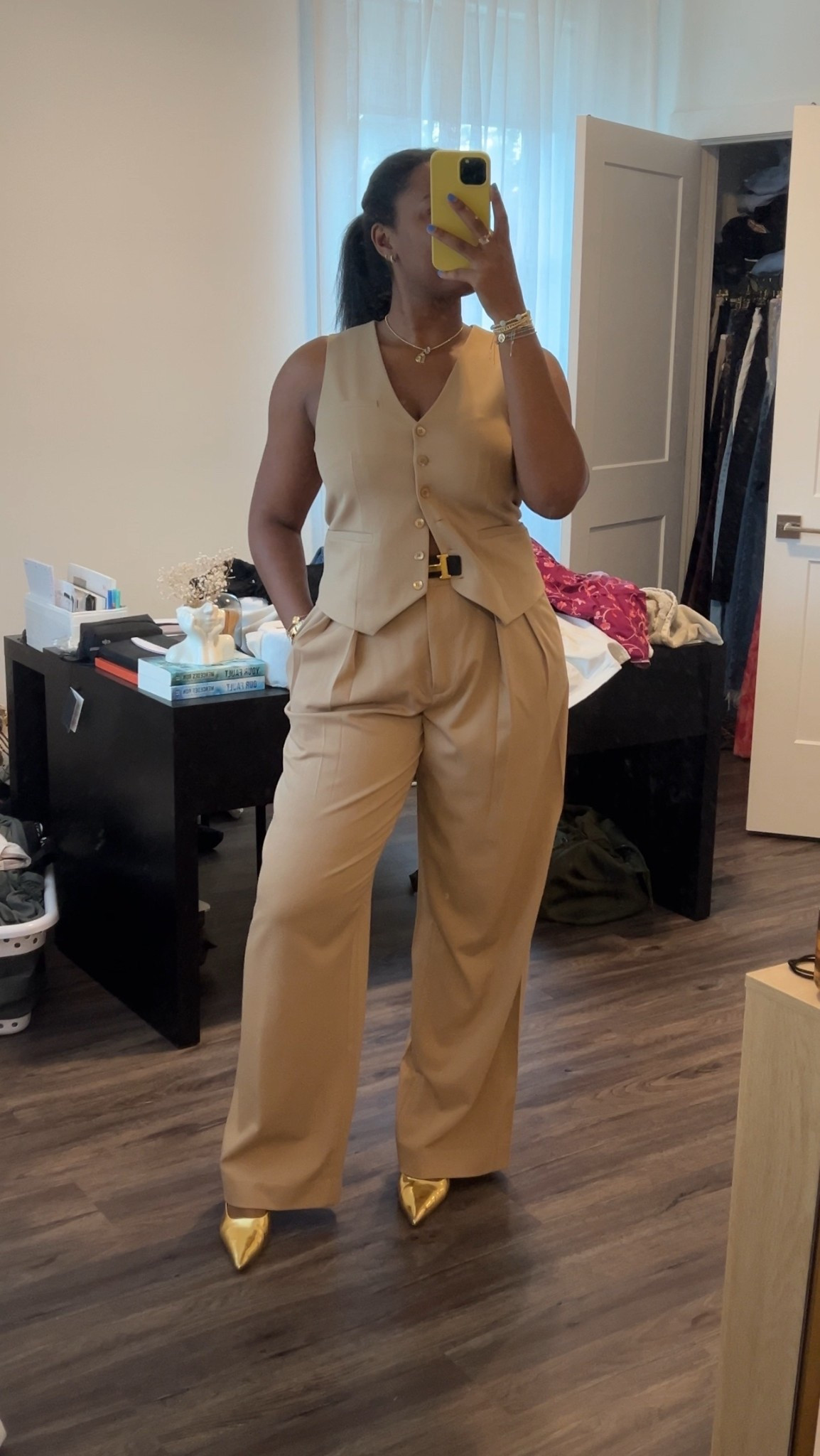 staud vest set • perfect fall transition outfit • look for less 

#LTKSeasonal #LTKTall #LTKStyleTip