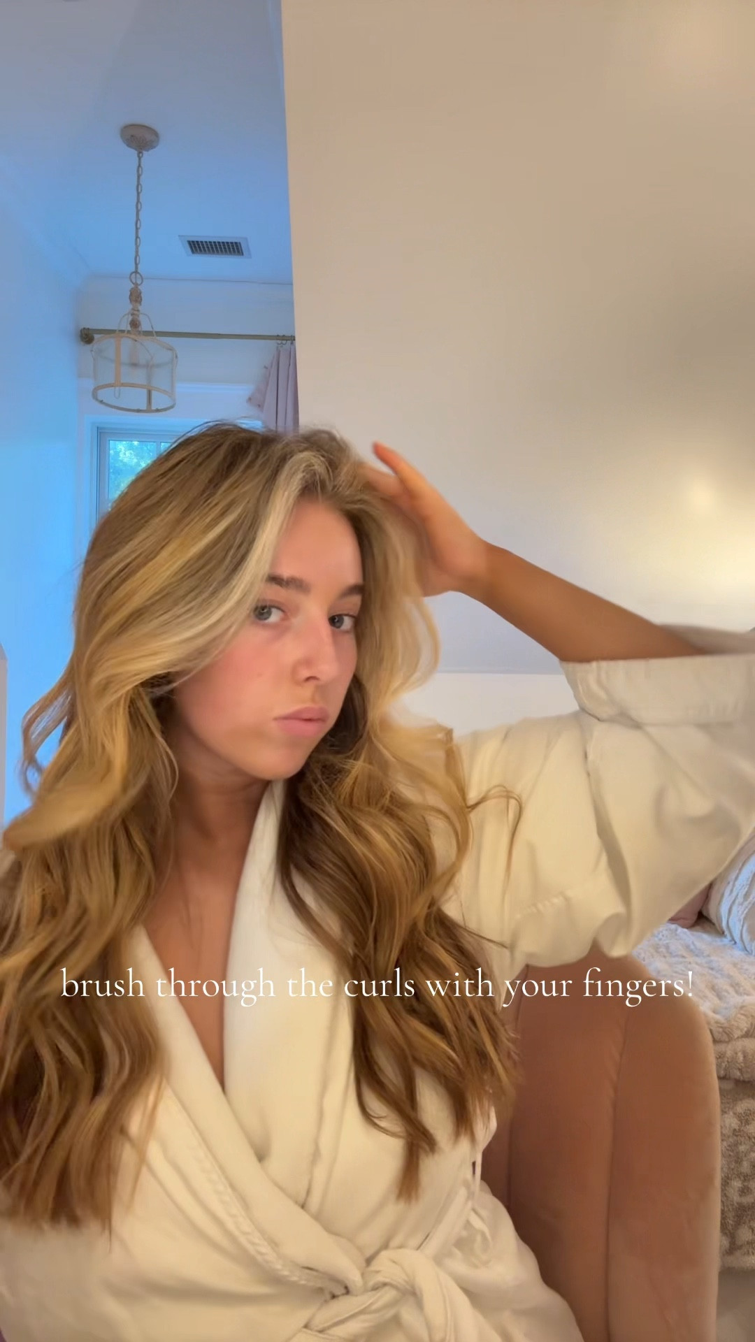 Hair curling tutorial! Linking my curling iron here 💘💘 hair products | ltk beauty | best curling iron | viral curling iron | affordable curling iron | ltk gift guide | holiday gift guide | holiday gift idea 

#LTKgrwm #LTKHoliday #LTKBeauty