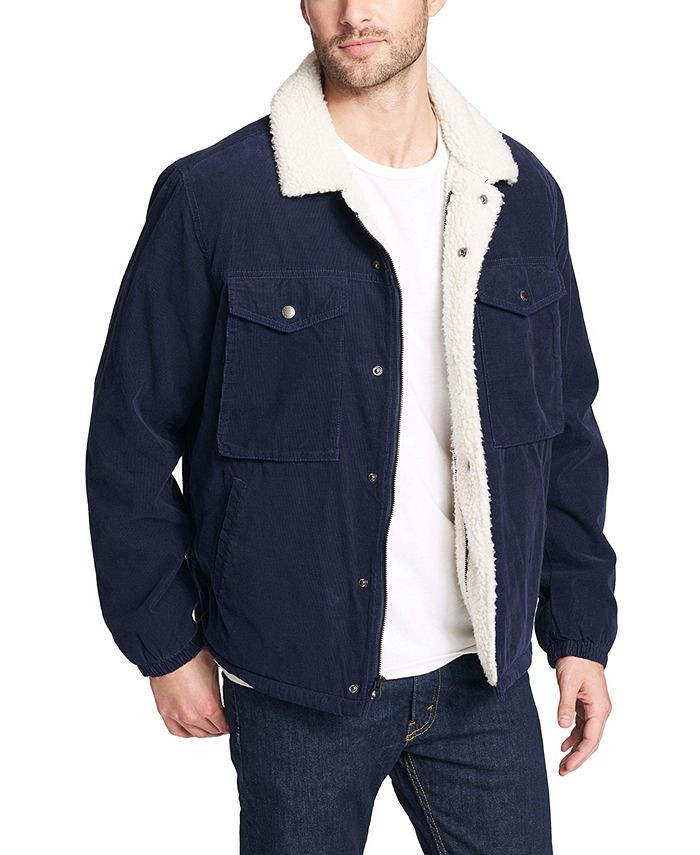 Levi's Men's Fleece-Lined Corduroy Trucker Jacket  & Reviews - Coats & Jackets - Men - Macy's | Macys (US)