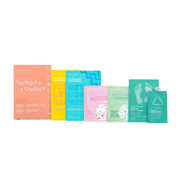 Patchology Sunday Funday Self Care Skin Care Kit, 6 Piece Set | Walmart (US)