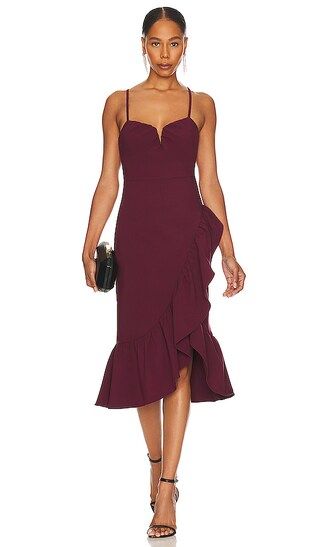 Johnny Dress in Fig | Revolve Clothing (Global)