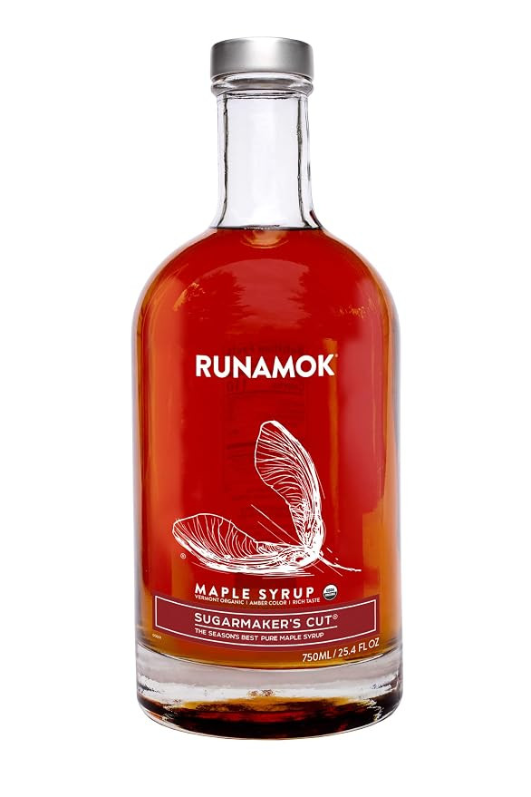 Runamok Maple Syrup Organic Sugarmaker's Cut - Grade A Vermont Maple Syrup, Amber Color, Rich Tas... | Amazon (US)