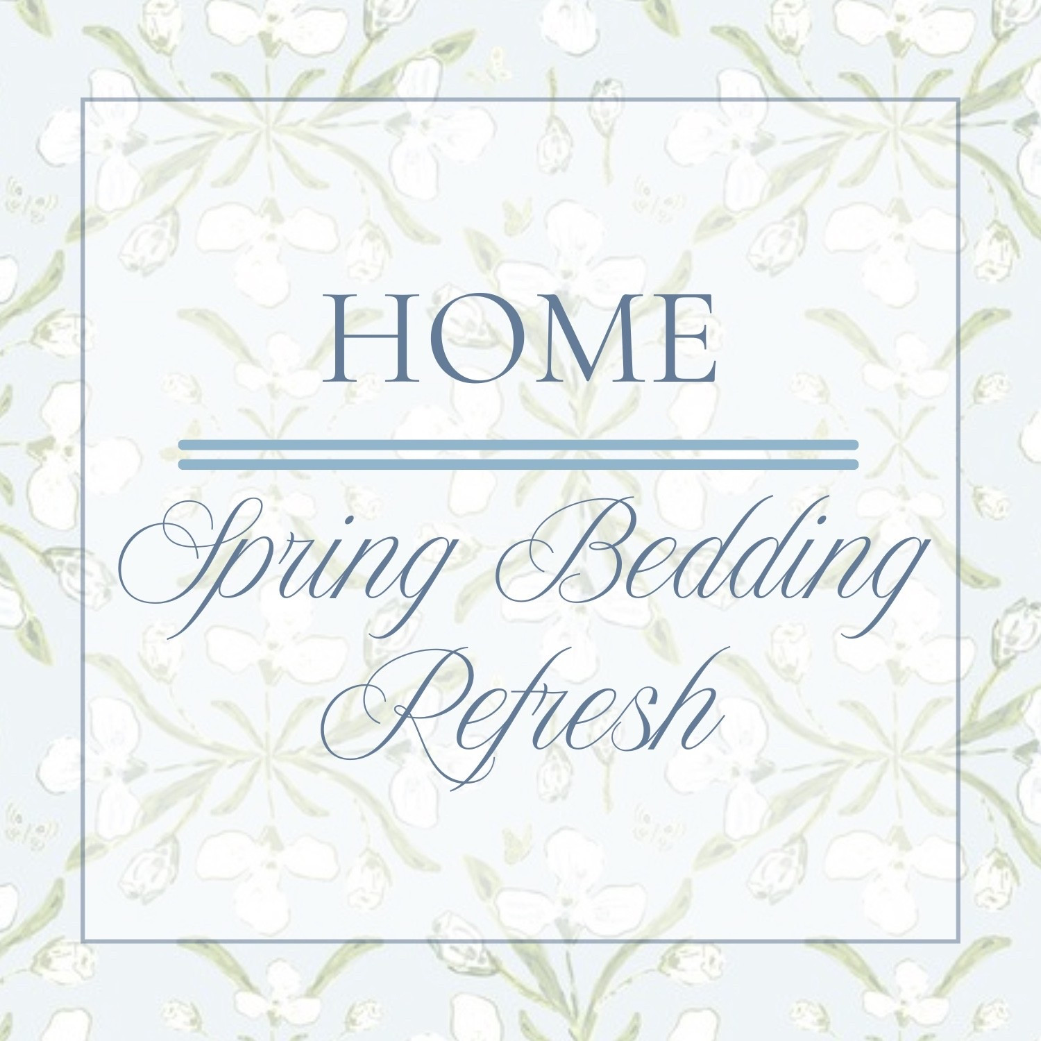 Spring bedding refresh 🤍 Soft florals, airy layers, and timeless blue and white details.
⸻
spring bedding, bedding refresh, floral bedding, blue and white bedding, grandmillennial home, spring bedroom decor, coastal bedroom, classic bedroom style, cottage bedroom, neutral bedding, layered bedding, home refresh, seasonal decor, soft home colors, bedroom inspiration, bedding refresh

#LTKHome