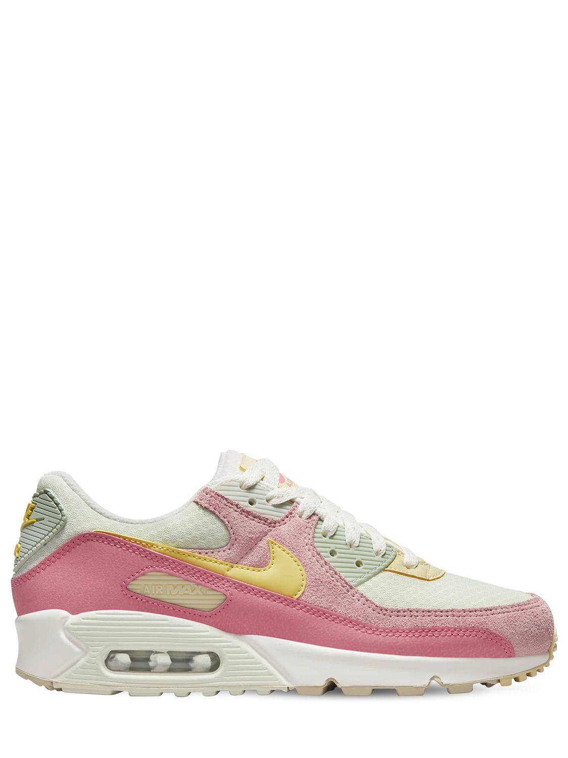 Nike - Air max 90 sneakers - Pink Salt/Gold | Luisaviaroma | Luisaviaroma