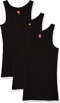 Hanes Little Girls' Ribbed Tank Top (Pack of 3) | Amazon (US)