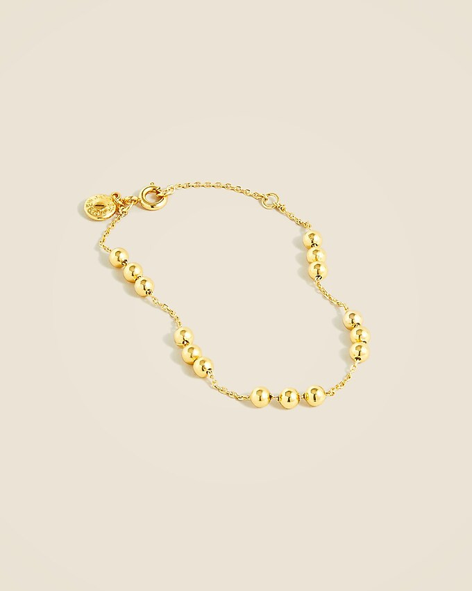 Beaded adjustable bracelet | J. Crew US
