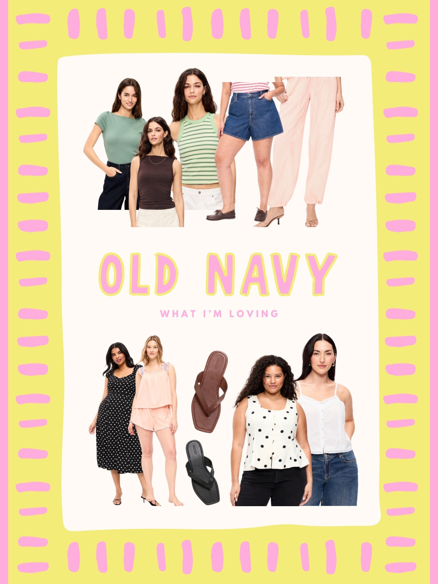 Spring finds from Old Navy for their Easter cyber sale! Plus size and affordable clothing, some are organic fibers as well. 

#LTKootd #LTKSaleAlert #LTKPlusSize