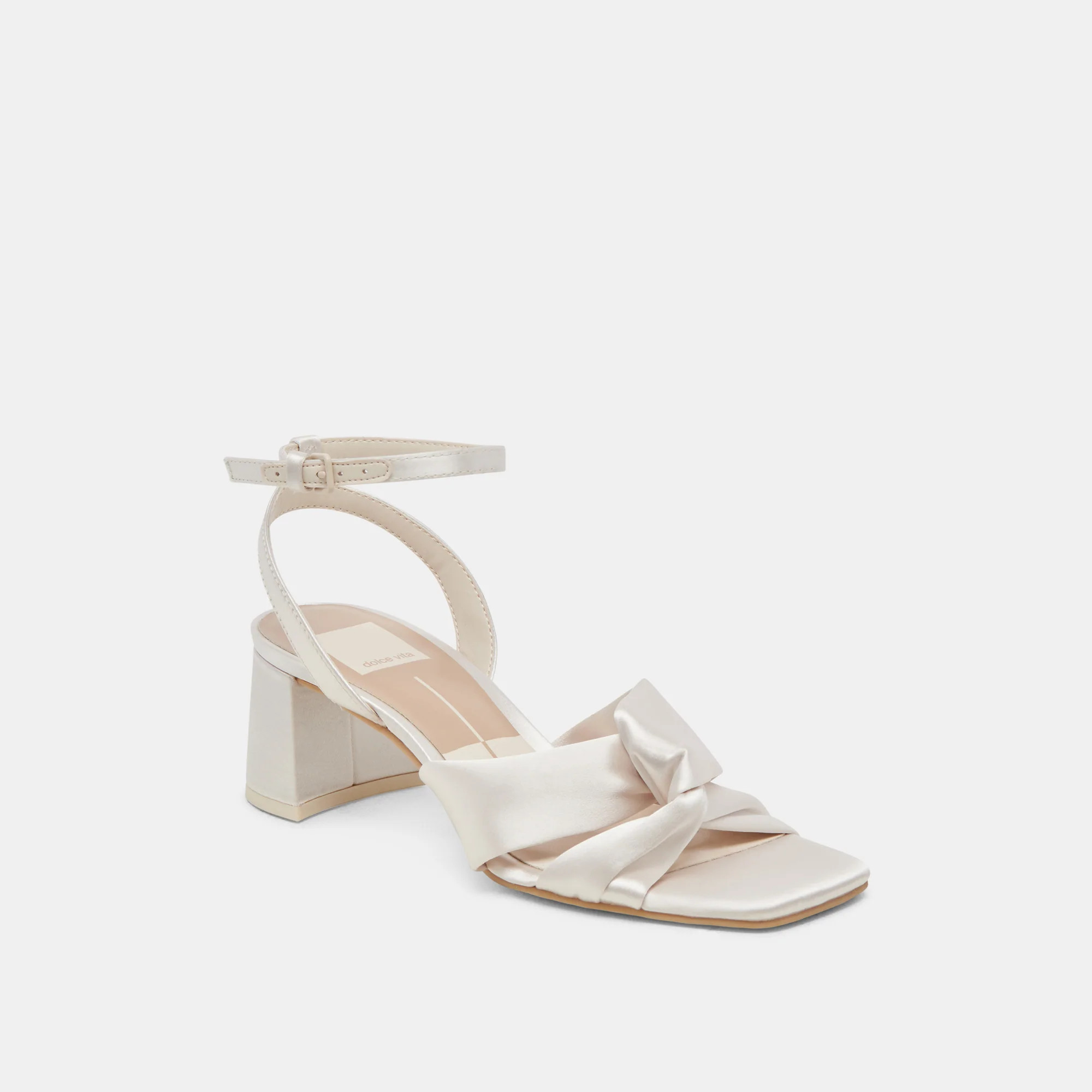 Brenna Ivory Satin Heels | Dolce Vita | DolceVita.com
