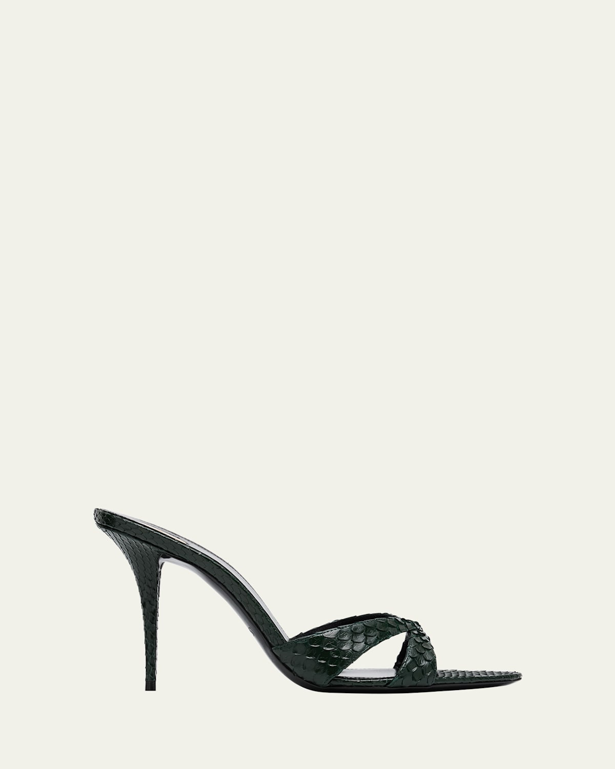 Kirat Snake Mule Sandals | Bergdorf Goodman