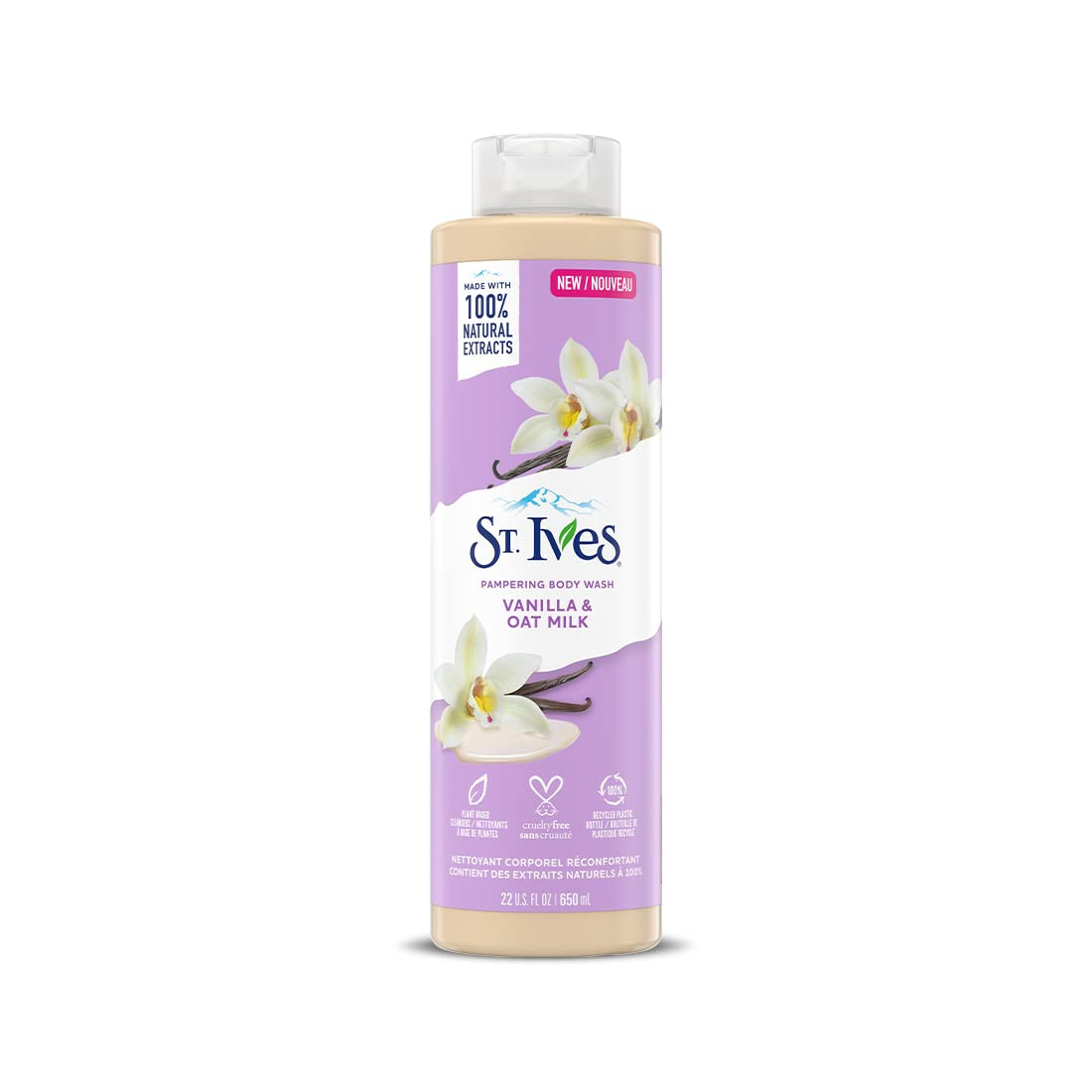St. Ives Vanilla Oat Milk Body Wash - Smooth, Nourishing | Amazon (US)
