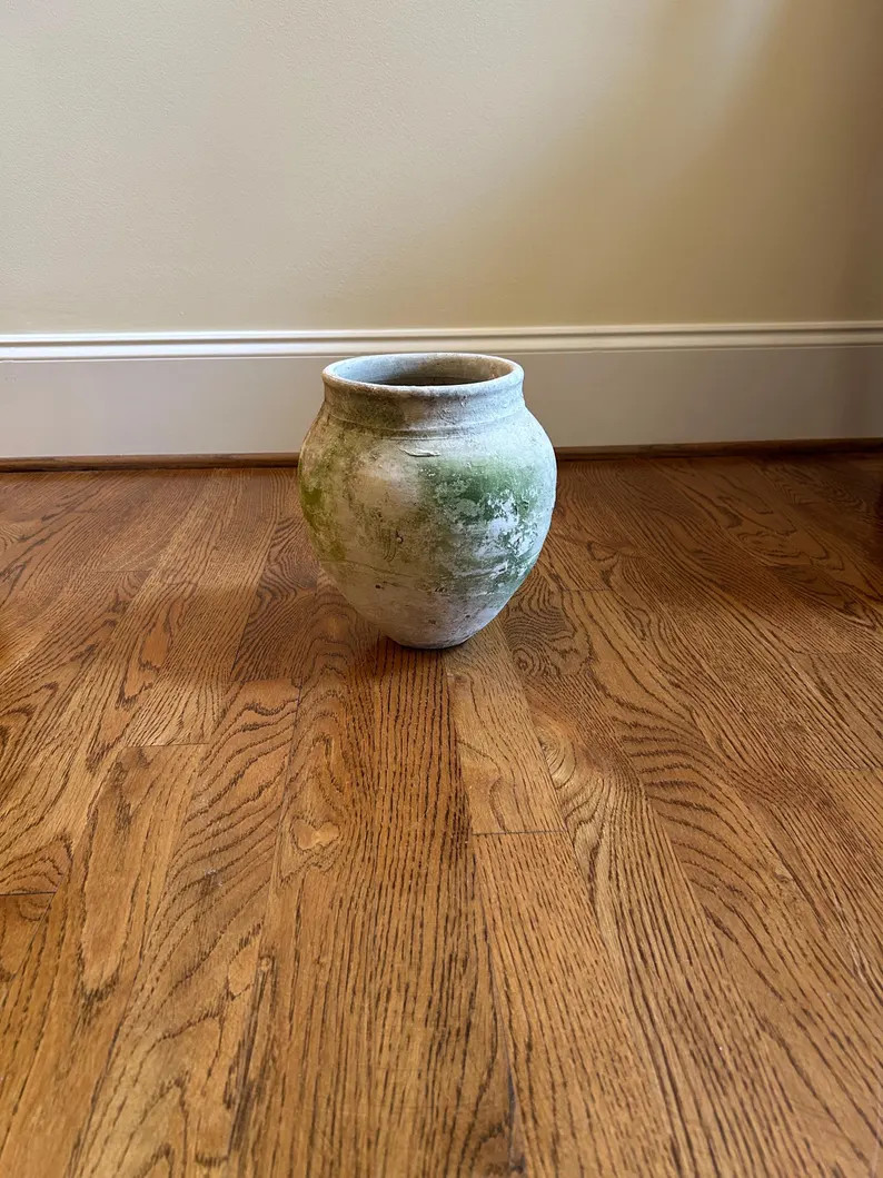 Terra Cotta Pot With Original Moss Patina France - Etsy | Etsy (Global)
