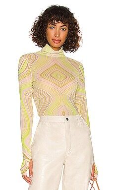 AFRM Zadie Top in Lime from Revolve.com | Revolve Clothing (Global)