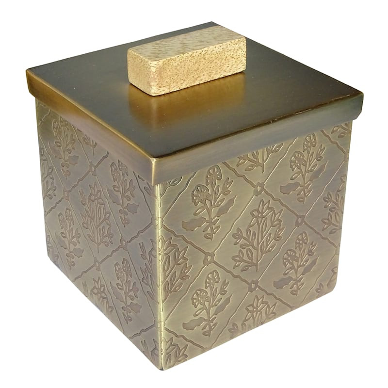 Decorative Metallic Box | At Home