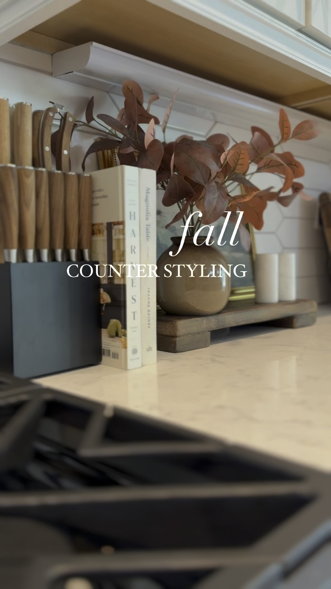 Simple fall counter styling made easy with these functional pieces 🍂

#LTKHome #LTKSeasonal #LTKVideo