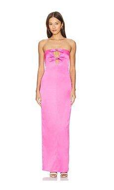 Lovers and Friends Graciela Gown in Pink from Revolve.com | Revolve Clothing (Global)