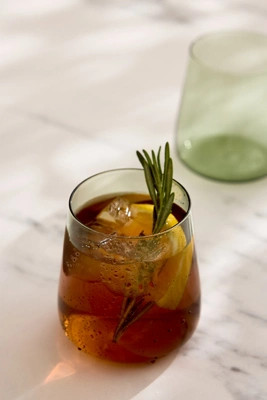 Morgan Stemless Wine Glasses, Set of 2 | Anthropologie (UK)