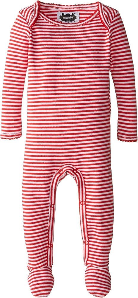 Mud Pie Baby Holiday Footed Sleeper | Amazon (US)
