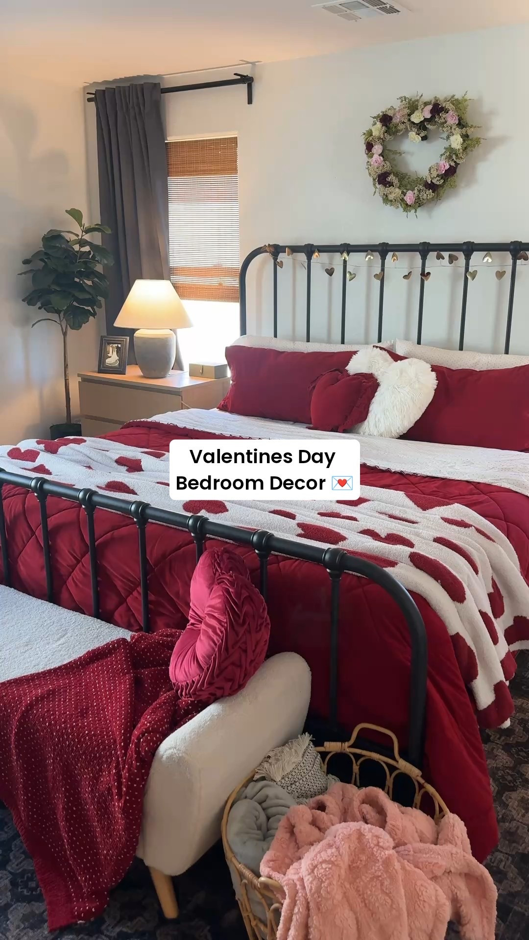 Valentines Day Bedroom Decor 💕 

#LTKSeasonal #LTKHome