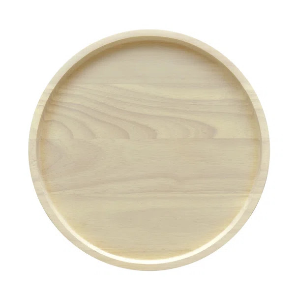 Hammock Wood Round Charger, 13" | Wayfair North America