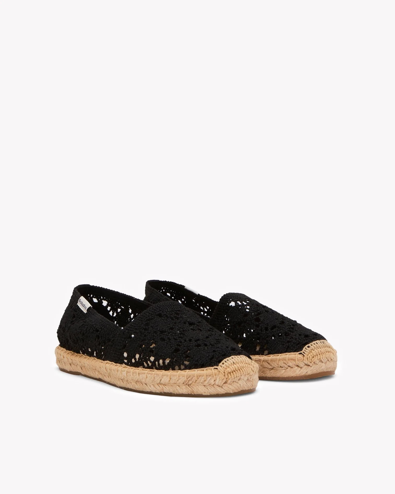 The Original | Crochet Noche Black Women's Espadrilles | Soludos