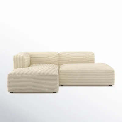 Winnie 88" Wide Modular Sofa & Chaise | Wayfair North America