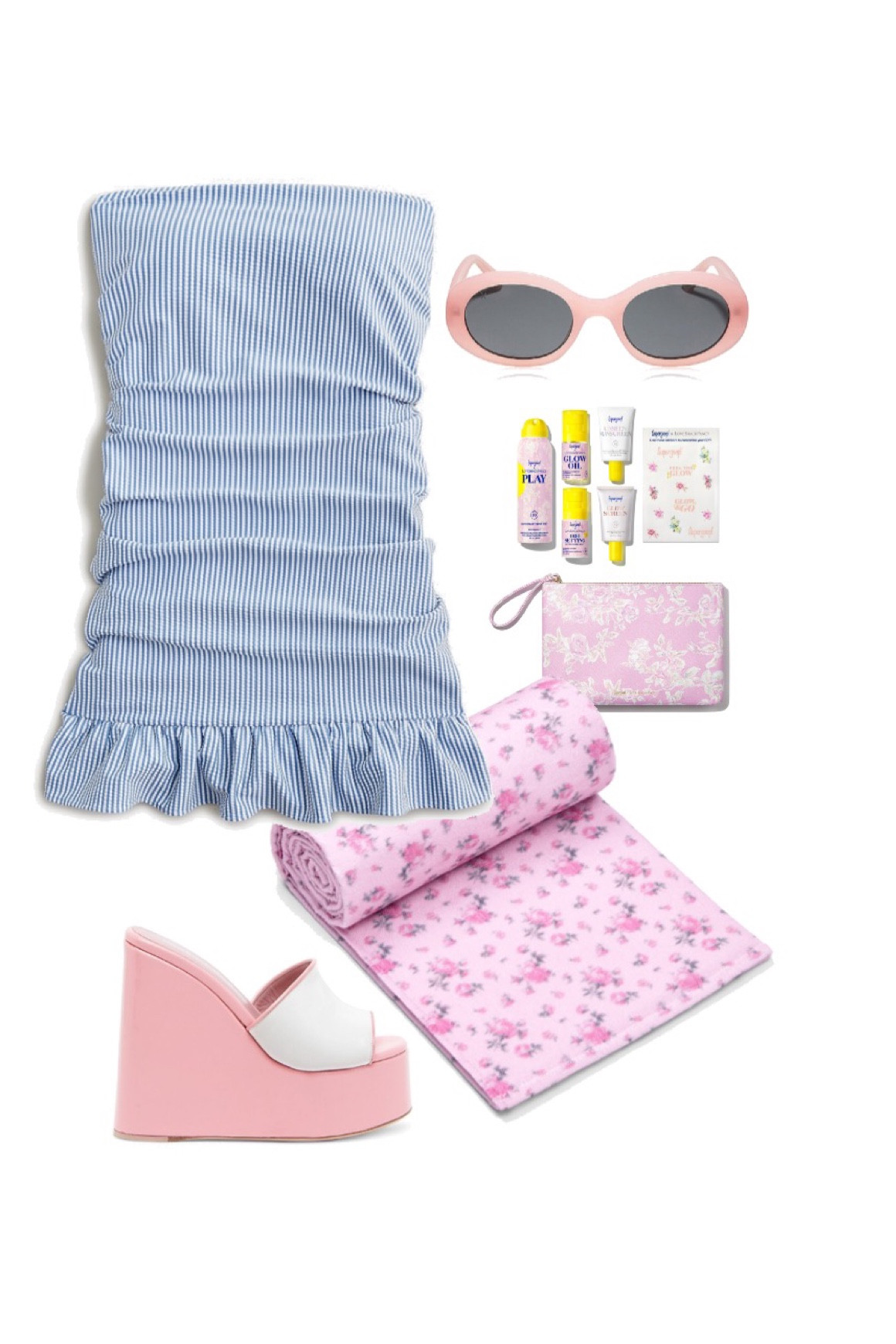 Barbie Inspired Beach/Pool Outfit 

#LTKswim #LTKstyletip #LTKFind