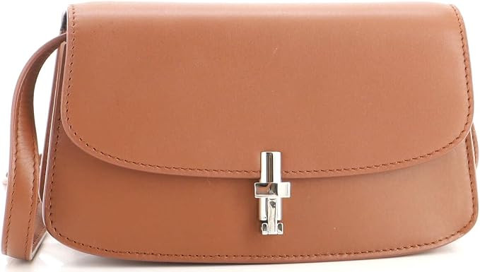 Amazon.com: The Row, Pre-Loved Sofia Crossbody Bag Leather East West, Brown : Amazon Luxury | Amazon (US)