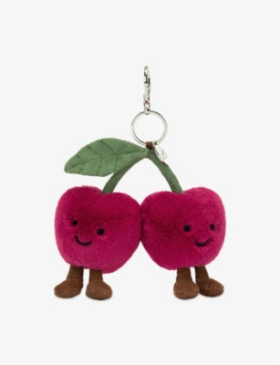 Amuseables Cherries Woven Bag Charm 16cm | Selfridges