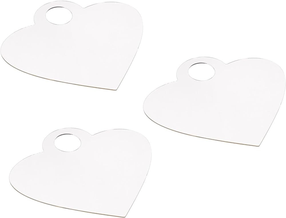 PATIKIL Paint Tray Palette, 2 Pack Acrylic Paint Pallet Heart-Shaped with Thumb Hole for Watercol... | Amazon (US)
