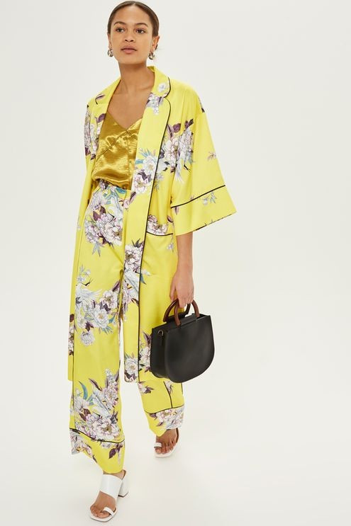 Heron Print Trousers | Topshop US