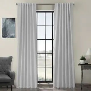 Exclusive Fabrics Blackout Room Darkening Curtain Panel Pair (2 Panels) | Bed Bath & Beyond