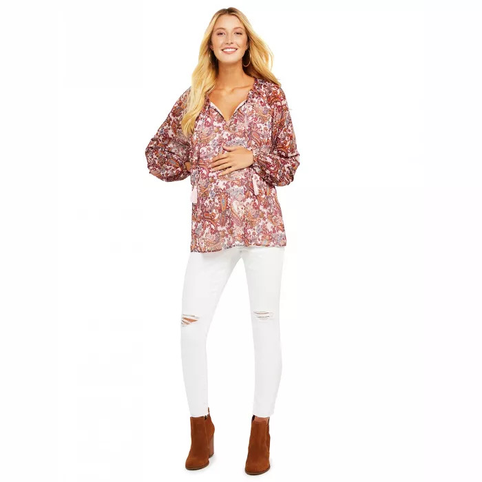 Jessica Simpson Secret Fit Belly Skinny Leg Maternity Ankle Jeans | Target