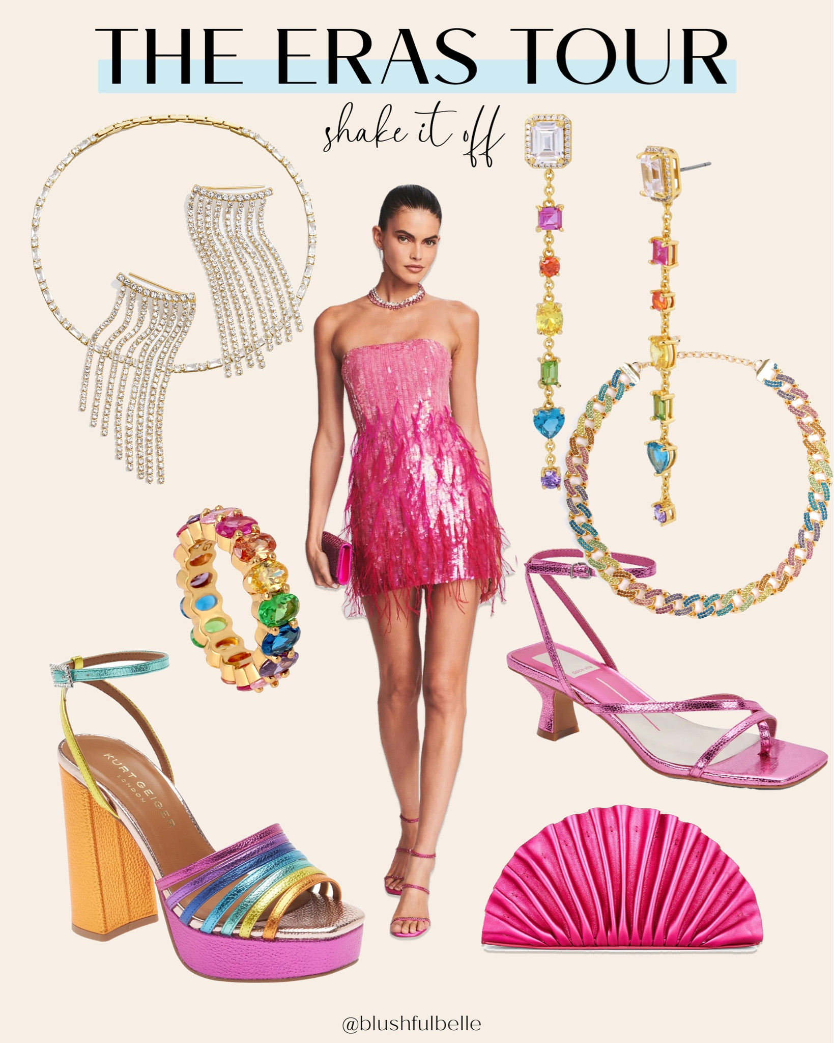 Taylor Swift The Eras Tour Outfit Idea: Shake It Off 

Concert outfits, sequin dresses, night out, 1989 era, Taylor Swift outfits 

#LTKshoecrush #LTKFestival #LTKFind