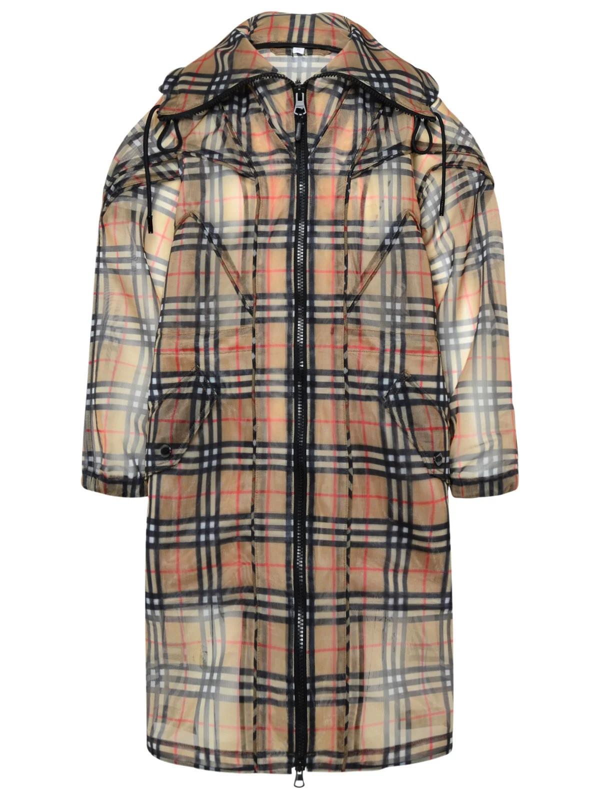 Burberry Vintage Check Mesh Parka | Cettire Global